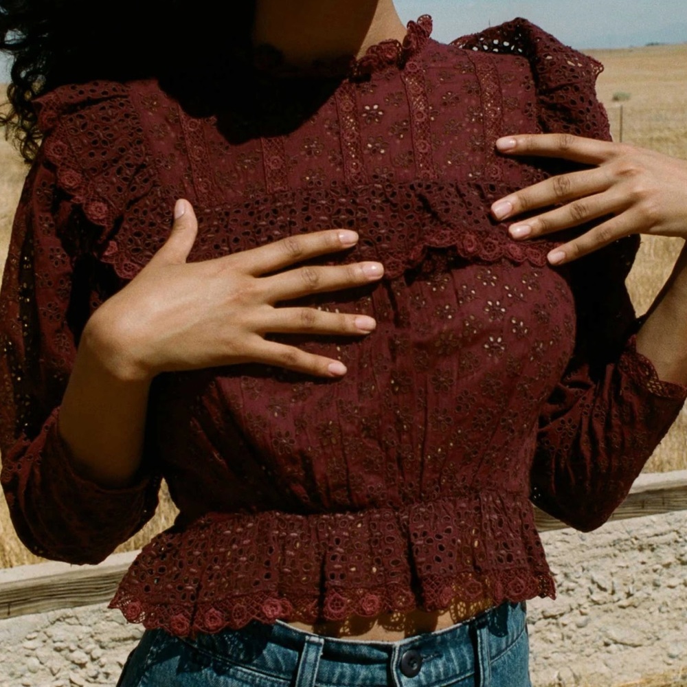 Doen S Floryn top antique walnut NWT
